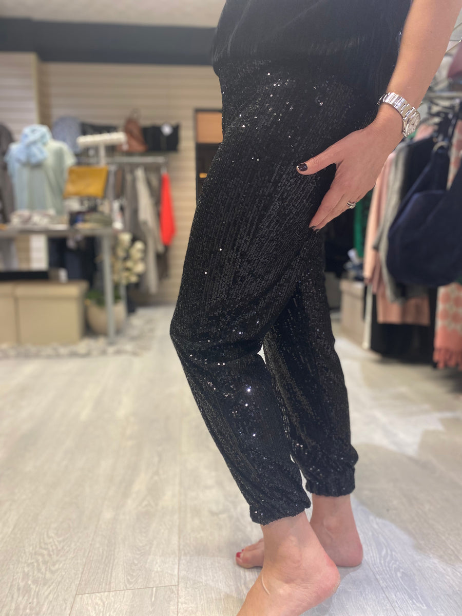 Women's 2024 sequin joggers