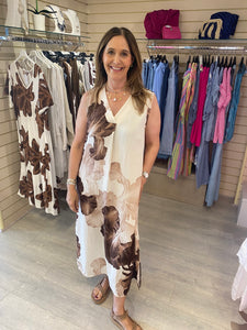 Betty floral maxi dress