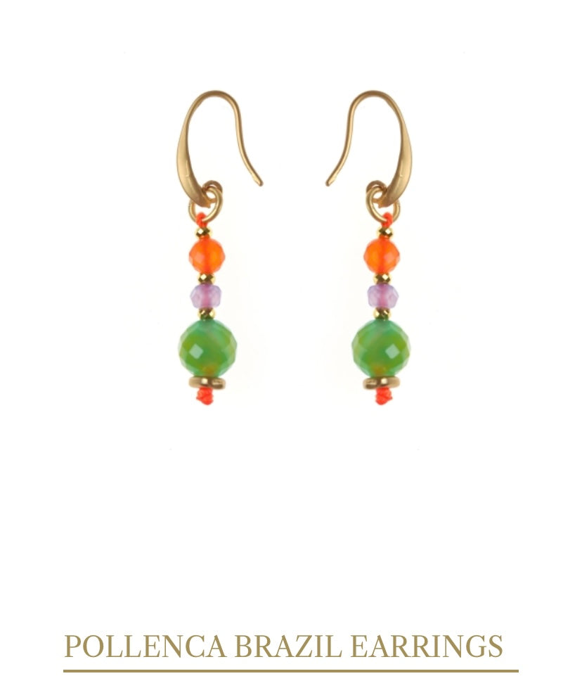 PRANELLA POLLENCA BRAZIL EARRINGS