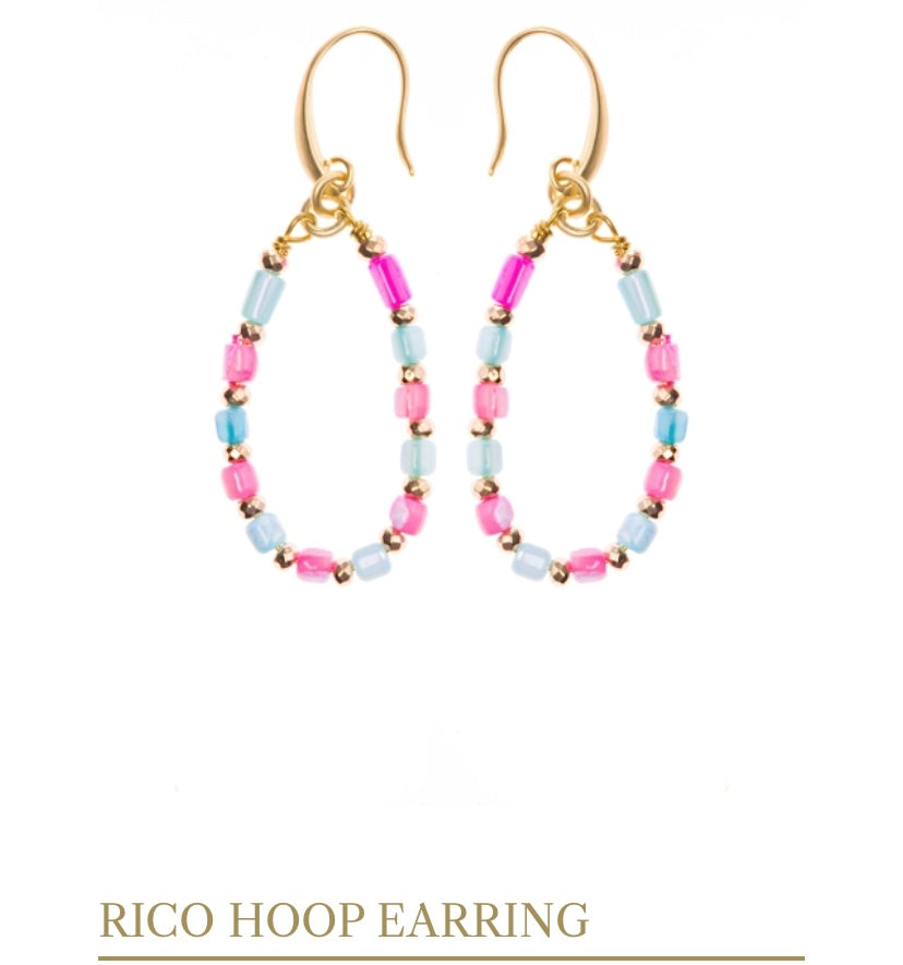 PRANELLA RICO HOOP EARRING