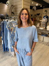 Load image into Gallery viewer, AMALFI RUFFLE DETAIL TOP - 2 COLOURS
