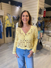 Load image into Gallery viewer, SPRING CROCHET CARDI - 3 COLOURS
