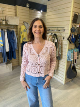 Load image into Gallery viewer, SPRING CROCHET CARDI - 3 COLOURS
