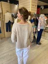 Load image into Gallery viewer, AMALFI ROUCHED SLEEVE TOP - 4 COLOURS
