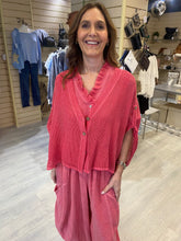 Load image into Gallery viewer, AMALFI CROCHET LAYERING JACKET - 4 COLOURS
