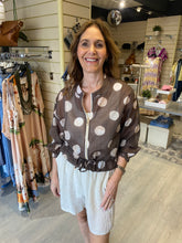 Load image into Gallery viewer, SUMMER  POLKA DOT BOMBER
