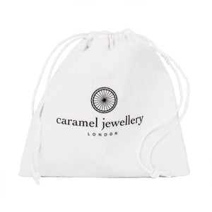 Caramel Jewellery Silver Moon & Star Double Necklace