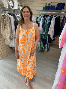Bali Maxi Dress - Orange