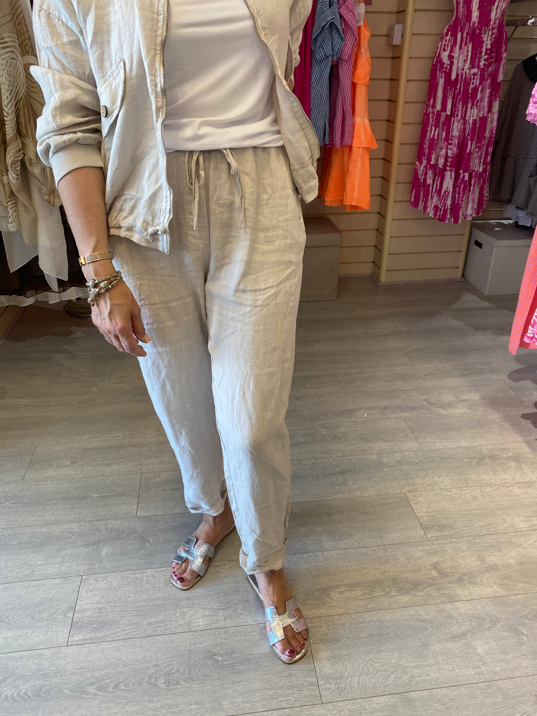 Kos linen trousers