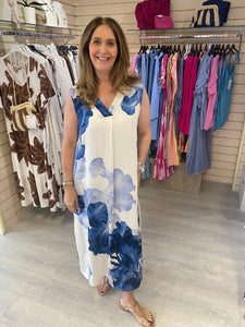 Betty floral maxi dress