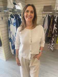 Pandy button blouse