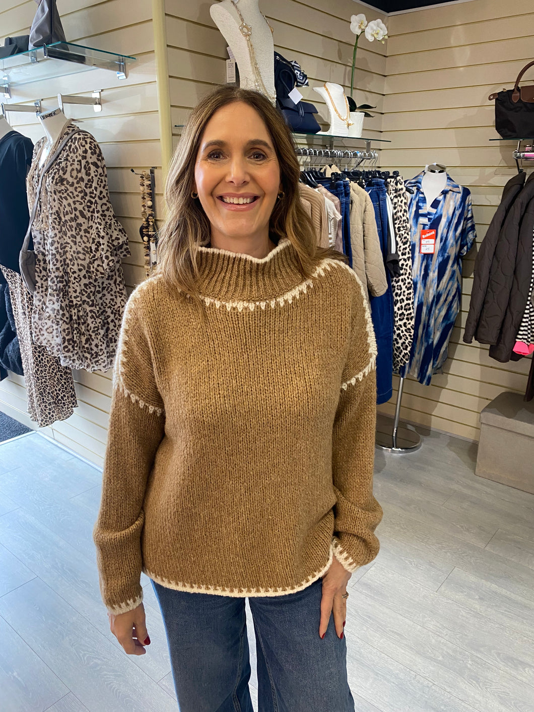 Blanket Stitch Jumper