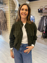 Load image into Gallery viewer, Fine needle cord bomber jacket
