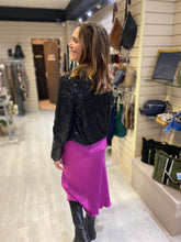 Load image into Gallery viewer, FEVER waterfall sequin blazer
