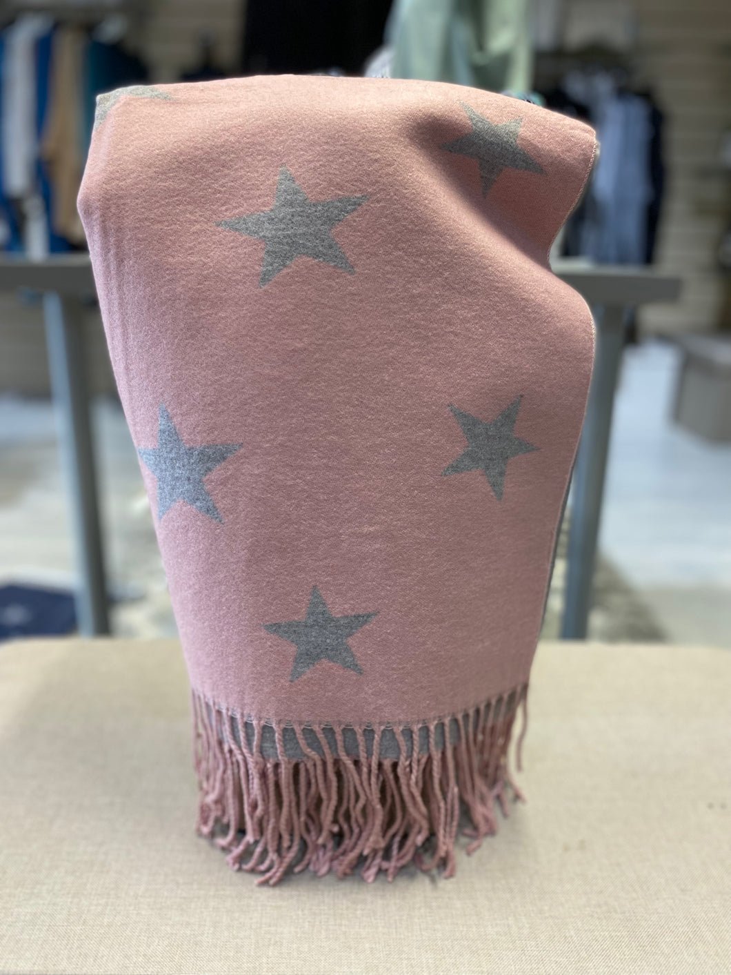 STAR cashmere blend scarf